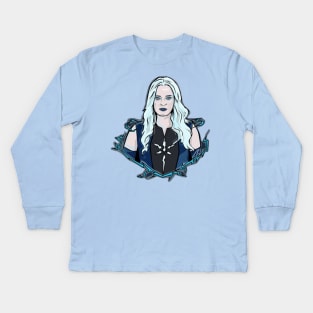 Killer Frost The Flash Arrowverse Kids Long Sleeve T-Shirt